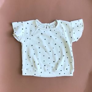 Zara Baby Girl Plush Sweater with Specks